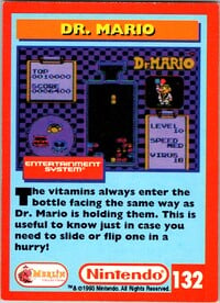 One of the Nintendo Collector Cards