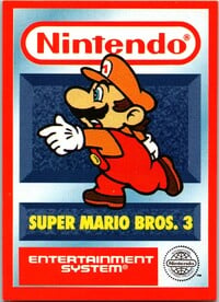 One of the Nintendo Collector Cards