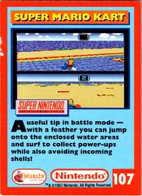 One of the Nintendo Collector Cards