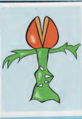 A drawing of a Piranha Plant from the Nintendo Sticker Book