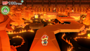 Last two Not-Bottomless Holes in Fire Vellumental Cave of The Origami King. Also contains last ? Block of the area.