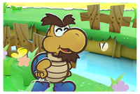 One of the images attached with an email in Paper Mario: The Thousand-Year Door (Nintendo Switch)