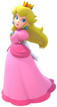 Artwork of Peach for Mario Party 10