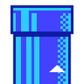 Blue Warp Pipe icon