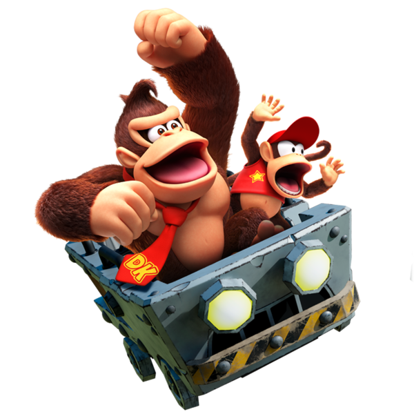 File:SNW Donkey Kong Diddy Artwork.png