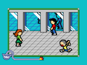 The microgame Spirit Spot from WarioWare: D.I.Y. Showcase