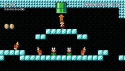 Sub Areas level in Super Mario Maker