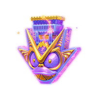 Artwork of a Void Stake from Donkey Kong Bananza