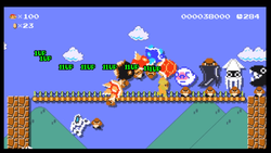 World 16-2 (Super Mario Maker for Nintendo 3DS)