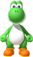 Front view of Yoshi