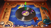 Dizzy Dancing Fight through the dizziness to grab the clefs hovering above the record. Collect the most clefs to win!