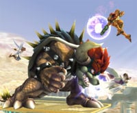 Bowser & Giga Bowser In Smash 64 