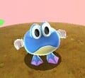A Kleptoad without an item in Super Mario Galaxy 2