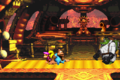 The final boss battle in the Knautilus in the Game Boy Advance version