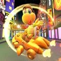 Gold Koopa (Freerunning) tricking in the Gold Blooper on New York Minute 2R