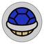 Blue Koopa (Freerunning)'s emblem from Mario Kart Tour