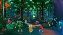 The Music Jungle of the Melodic Gardens in Mario + Rabbids Sparks of Hope