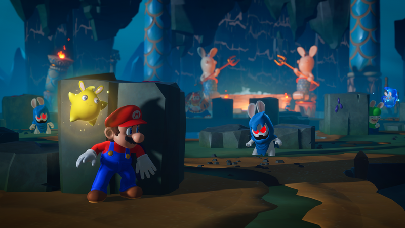 File:Mario Rabbids Sparks of Hope battle 2.png