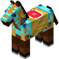 Brown Horse (Super Mario Mash-up, diamond armor)