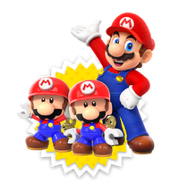 MvDK NS Mario and Mini Marios.png