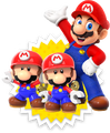Mario and Mini-Marios
