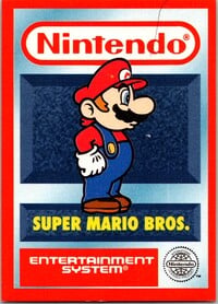 One of the Nintendo Collector Cards