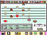 Thumbnail for "Precomposed Melody 3" from Mario Paint for Nintendo Music.