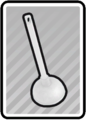 The Plunger as an unpainted card