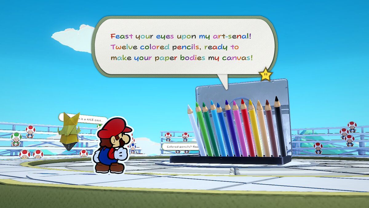FilePMTOK Mario vs Colored Pencils.jpg Super Mario Wiki, the Mario