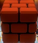 A Mega Block from Paper Mario: The Origami King.