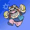 Wario card from a WarioWare: Get It Together!-themed Memory Match-up activity