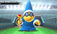Big Magikoopa appearing in Road to Superstar mode of Mario Sports Superstars