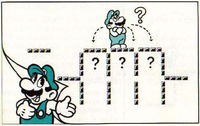 Part from the manual of Super Mario Bros. (Game & Watch).