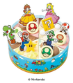 The new toppers included with Super Mario Palette 6