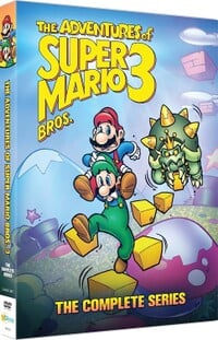 Cover art of the 2023 re-release of The Adventures of Super Mario Bros. 3: The Complete Series