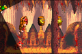 The Kongs in the first Bonus Area