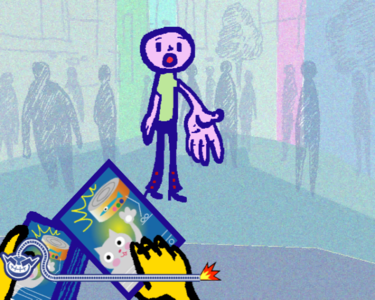 Frequent Flyer in WarioWare: Smooth Moves.