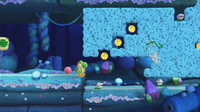 Sponge Cave Spelunking from Yoshi's Woolly World.