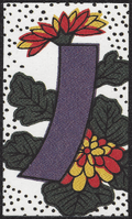 Second card of September in the Club Nintendo Hanafuda deck.