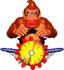 Model of Donkey Kong from the 2001 Diddy Kong Pilot