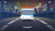 The beginning of a nighttime tour