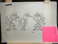 Kevin Bayliss' early line art of the Kremlings