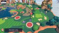 Hole 7 of Shelltop Sanctuary's Special layout from Mario Golf: Super Rush
