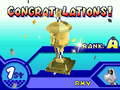 The Special Cup trophy in Mario Kart DS.