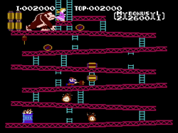 Thumbnail for "Hammer BGM" from Donkey Kong for Nintendo Music