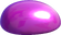 A blob of purple paint in Paper Mario: Color Splash.