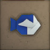 Origami Toad #41: Blue Roundfish