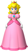 Princess Peach 3D artwork