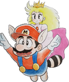 Raccoon Mario and Princess Peach Page 6