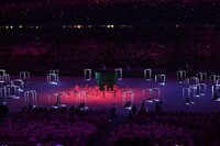 A Mario reference during the Rio 2016 closing ceremony.